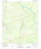 1972 Crawfordville East, FL - Florida - USGS Topographic Map