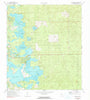 1970 Halfmoon Lake, FL - Florida - USGS Topographic Map