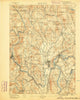 1890 Greenfield, MA - Massachusetts - USGS Topographic Map