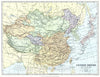 Historic Map : 1884 Chinese Empire and Japan : Vintage Wall Art