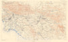 Historic Map : 1901 Southern California, Sheet 1 : Vintage Wall Art