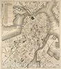 Historical Map, 1895 Map of Boston, Vintage Wall Art