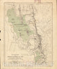 Historical Map, 1858 Specialkarte des Grossen Salzsee's von Utah und Seiner Umgebungen : nach den aufnahmen von Fremont und Stansbury, Vintage Wall Art