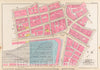 Historical Map, 1902 Atlas of the city of Boston, Boston proper and Back Bay : plate 12, Vintage Wall Art