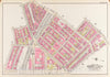 Historical Map, 1902 Atlas of The City of Boston, Boston Proper and Back Bay : Plate 18, Vintage Wall Art