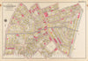 Historical Map, 1904 Atlas of the city of Boston, Dorchester, Mass. : plate 1, Vintage Wall Art