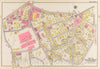 Historical Map, 1906 Atlas of The City of Boston, Roxbury : Plate 4, Vintage Wall Art