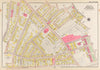 Historical Map, 1906 Atlas of The City of Boston, Roxbury : Plate 22, Vintage Wall Art