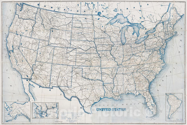 洋書 The united states in old maps and prints 洋書 The united states in old maps and prints il_1080xN