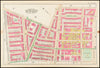 Historical Map, 1890 Atlas of The City of Boston : City Proper and Roxbury : Plate 19, Vintage Wall Art
