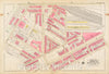 Historical Map, 1895 Atlas of The City of Boston, Boston Proper and Roxbury : Plate 10, Vintage Wall Art