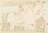 Historical Map, 1895 Atlas of The City of Boston, Boston Proper and Roxbury : Plate 34, Vintage Wall Art