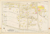 Historical Map, 1895 Atlas of The City of Boston, Boston Proper and Roxbury : Plate 39, Vintage Wall Art