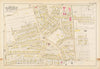 Historical Map, 1895 Atlas of The City of Boston, Boston Proper and Roxbury : Plate 40, Vintage Wall Art