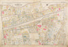 Historical Map, 1896 Atlas of The City of Boston, West Roxbury : Plate 2, Vintage Wall Art