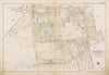 Historical Map, 1896 Atlas of The City of Boston, West Roxbury : Plate 3, Vintage Wall Art
