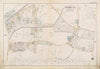 Historical Map, 1896 Atlas of the city of Boston, West Roxbury : plate 13, Vintage Wall Art