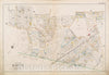 Historical Map, 1896 Atlas of The City of Boston, West Roxbury : Plate 16, Vintage Wall Art