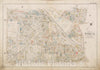 Historical Map, 1896 Atlas of The City of Boston, West Roxbury : Plate 18, Vintage Wall Art