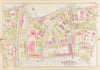 Historical Map, 1899 Atlas of The City of Boston, Roxbury : Plate 23, Vintage Wall Art