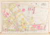 Historical Map, 1899 Atlas of The City of Boston, Roxbury : Plate 38, Vintage Wall Art