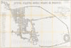 Historical Map, 1862 Nuova pianta degli scavi di Pompei, Vintage Wall Art