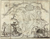 Historical Map, A Topographical Plan of That Part of The Indian-Country Through which Colonel Bouquet marched in The Year, 1764, Vintage Wall Art