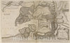 Historical Map, A Large and Particular Plan of Shegnekto Bay, and The circumjacent Country, 1755, Vintage Wall Art