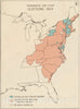 Historical Map, Presidential and Other Elections, 1804, Vintage Wall Art