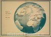 Historical Map, 1943 Flight of 'The Gulliver', Vintage Wall Art