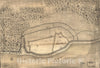 Historical Map, 1777 Red Banke, Vintage Wall Art