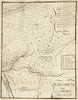 Historical Map, Plan of The Battle Fought Near Camden, August 16th, 1780, Vintage Wall Art