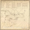 Historical Map, Plano de Puerto Real en la Costa del S. de la Ysla Jamaica, 12 leguas al ote. de la Punta Oriental y por la latitud de 18aÂ°00EÂ¹00EÂºN, Vintage Wall Art