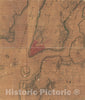 Historical Map, 1781 Plan de New-York et des iIâ€šles environnantes, Vintage Wall Art