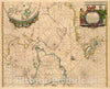 Historical Map, 1672 The north pof America, describing the sea coast of Groenland, Dawies Streights, Baffins Bay, Hudsons Streights, Buttons Bay and James Bay, Vintage Wall Art