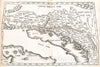 Historical Map, 1525 Tabula V Europae, Vintage Wall Art