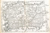 Historical Map, 1525 Tabula I Asiae, Vintage Wall Art