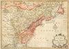 Historical Map, 1763 A New map of North America from The Latest Discoveries, Vintage Wall Art