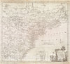 Historical Map, 1750-1800 British dominions in America, Drawn from The Latest and Best Authorities, Vintage Wall Art