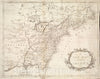 Historical Map, 1760 A New map of North America, Vintage Wall Art