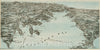 Historical Map, 1909 Buzzards Bay, Mass, Vintage Wall Art