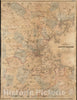 Historical Map, 1860 Map of Boston and The Country Adjacent from Actual surveys, Vintage Wall Art