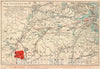 Historical Map, ca. 1891 Map Showing Drives from The Walker-Gordon Laboratory, 203 Claredon St, Boston, to The Laboratory Farm in Wellesley, Vintage Wall Art