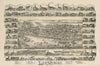 Historical Map, 1890 Lunenburg, Nova Scotia, Vintage Wall Art