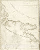 Historical Map, 1777 [North East Coast of Nova Scotia and Northumberland Strait], Vintage Wall Art