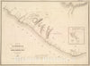 Historical Map, 1845 Map of Liberia, Vintage Wall Art