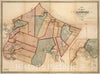 Historical Map, 1857 Map of The Town of Sandwich, Barnstable County, Mass : surveyed by Order of The Town, Vintage Wall Art