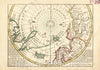 Historical Map, 1732 A map of The North Pole with All The Territories That Lye Near it, Known to us et Cetera. According to The Latest Discoveries, Vintage Wall Art