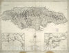 Historical Map, 1775 Jamaica, from The Latest surveys, Vintage Wall Art