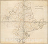Historical Map, 1870 Essex County, Massachusetts, Vintage Wall Art